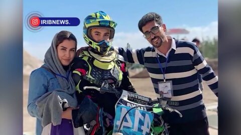 آخرین وضعیت دختر موتورسوار ایرانی؛ النا معدنی‌پور در ICU است +ویدیو