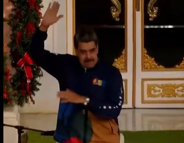 رقص مادورو خبرساز شد +ویدیو