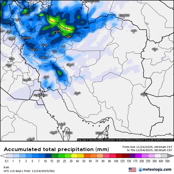 خبر خوش برای آتشسوزی جنگل الیت: بارش باران در راه است +نقشه