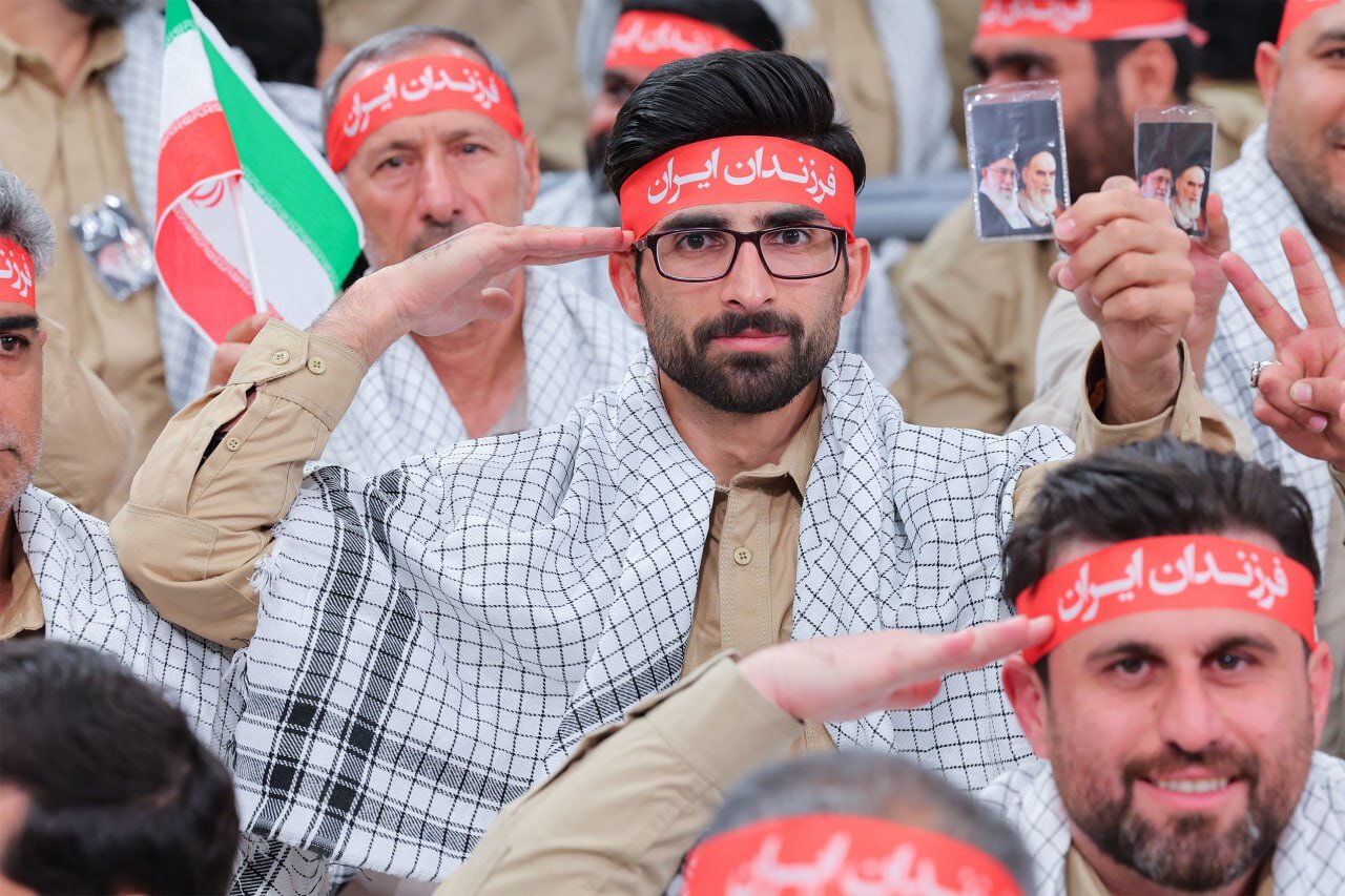 مراسم روز بسیج در بیت رهبری برگزار شد +عکس