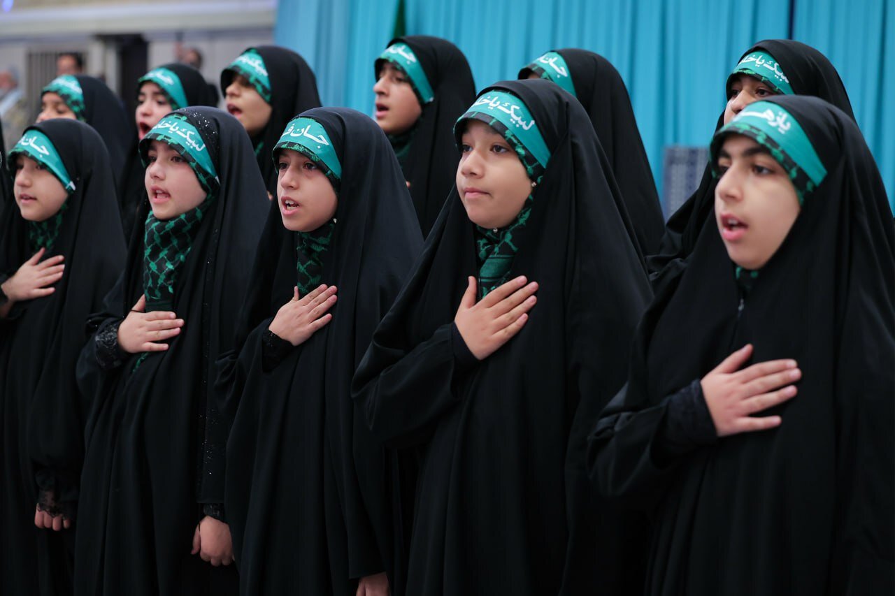 مراسم روز بسیج در بیت رهبری برگزار شد +عکس