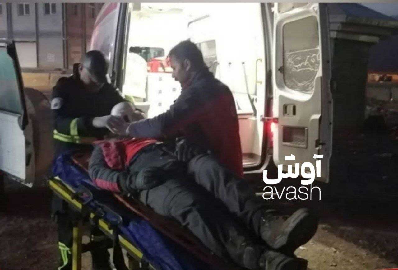 سقوط رضا امیرخانی با پاراگلایدر