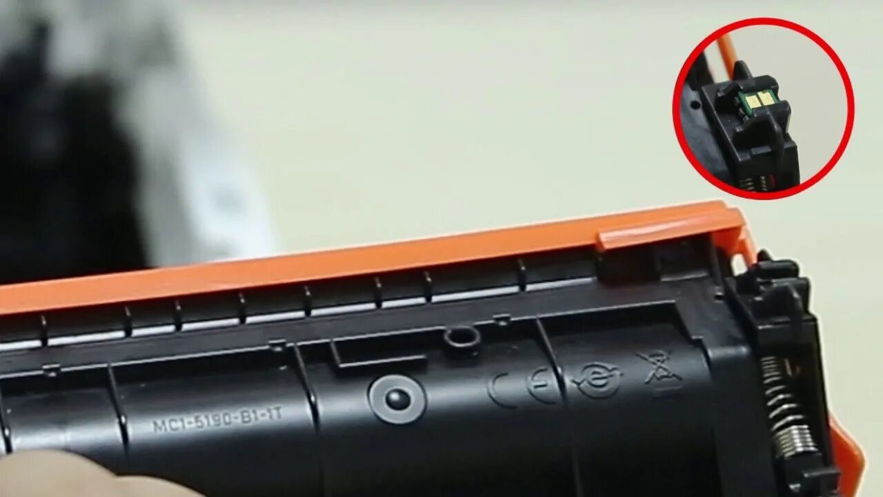 نمایش خطای تونر کم پس از شارژ کارتریج پرینتر