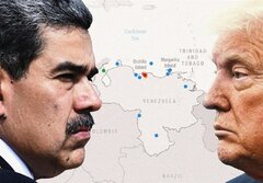 ترامپ: مادورو افراد روانی را به آمریکا فرستاد +ویدیو
