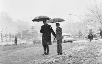 عکس‌هایی از تهران، اصفهان، همدان و اراک زیر برف!