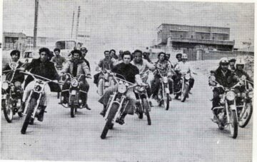 بهترین موتورسواران تهران را ببینید! +عکس