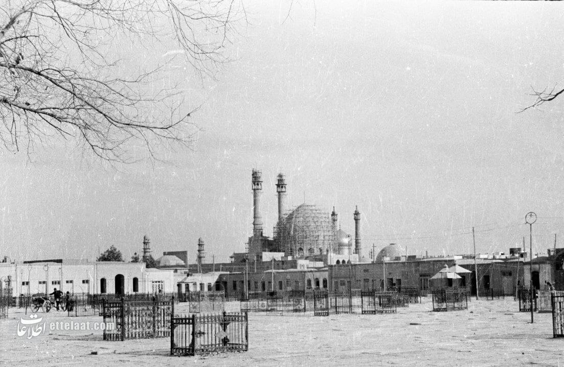 عکسهای دیدنی و گزارش خواندنی از ساخت مسجد اعظم در قم!