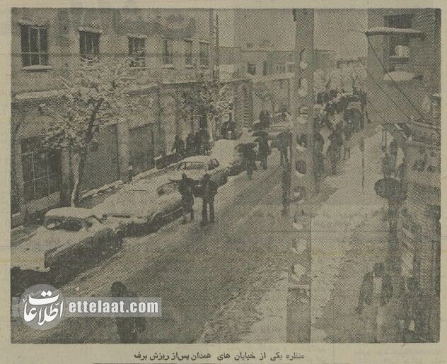 عکس‌هایی از تهران، اصفهان، همدان و اراک زیر برف!