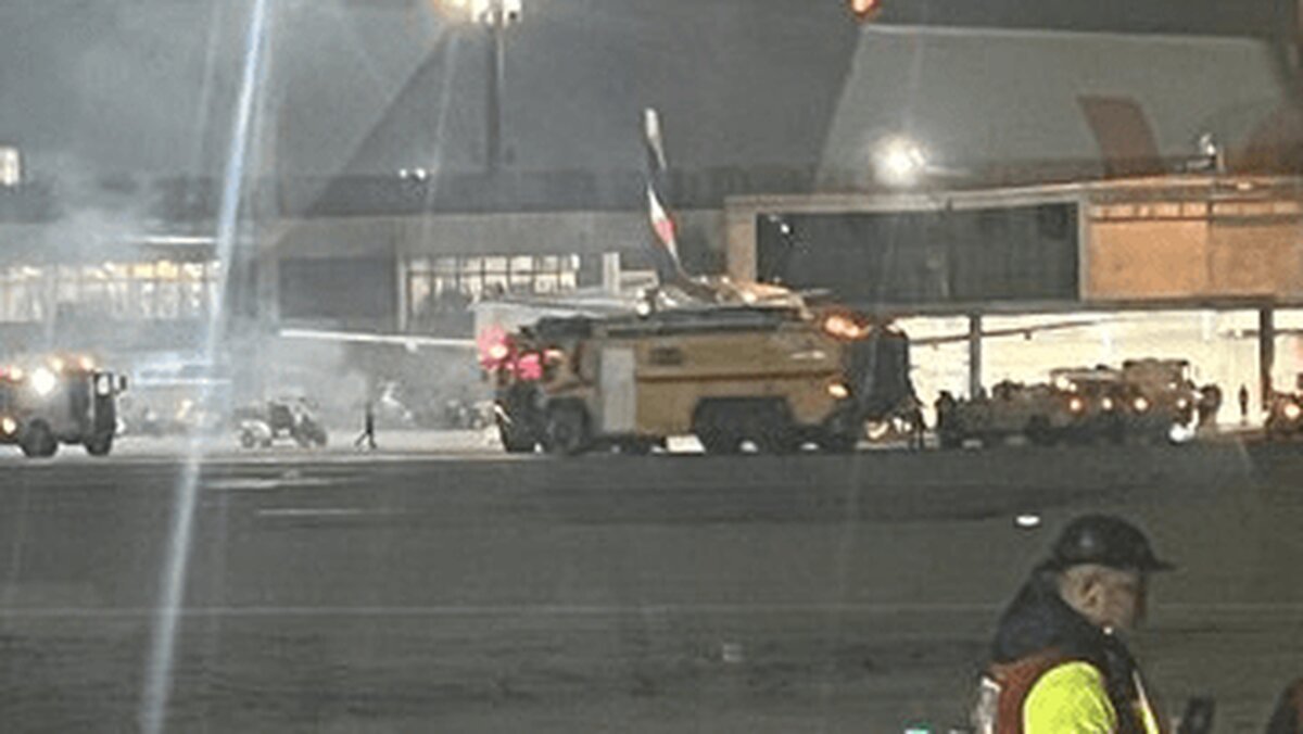 فاجعه در فرودگاه برزیل؛ خطر از بیخ گوش ایرباس گذشت +ویدیو