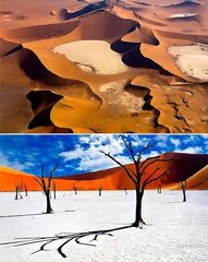 بیابان آخرالزمان یخ‌زده را ببینید