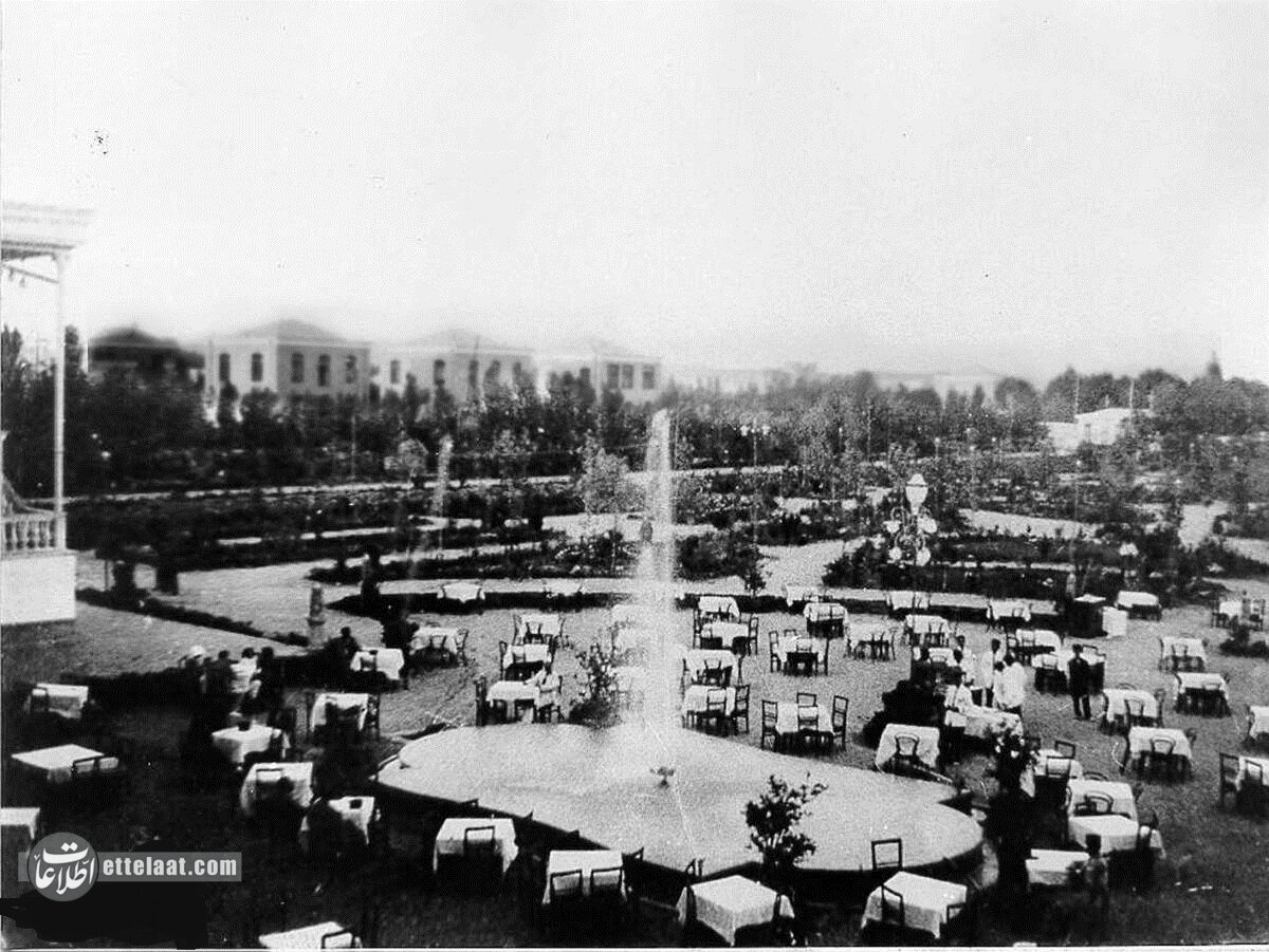 ۹۰ سال پیش محوطه تئاتر شهر این شکلی بود! +عکس‌