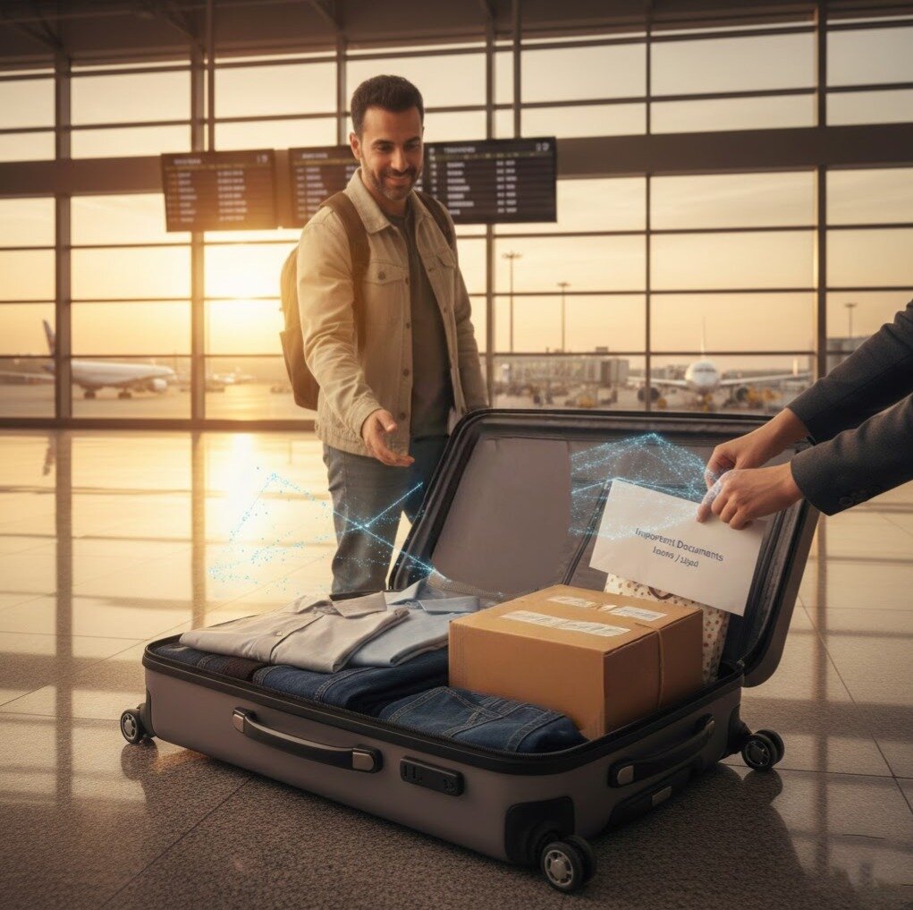 چمدون، راهی تازه برای ارسال بسته با کمک مسافران