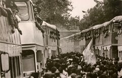 ۵۰ هزار نفر در تهران راهی جنگ شدند! +گزارش تصویری