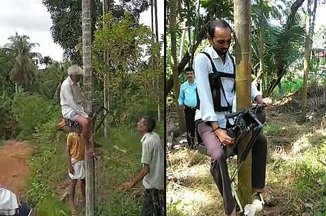 ویدیو| کشاورز هندی با این دستگاه همه را مبهوت کرد