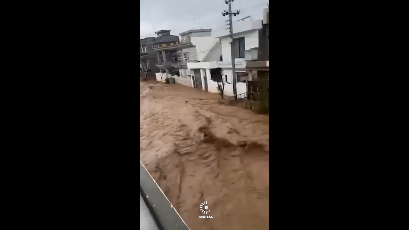 سیل خطرناک در کردستان عراق فاجعه آفرید +ویدیو