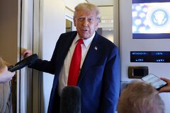 ترامپ: خیلی زود درمورد ایران تصمیم می‌گیرم +ویدیو