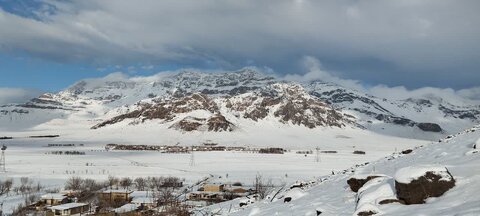 ببینید چطور بارش برف این تصاویر رویایی را خلق کرد!
