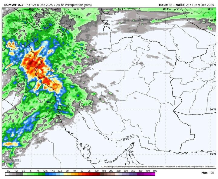 نقشه هواشناسی