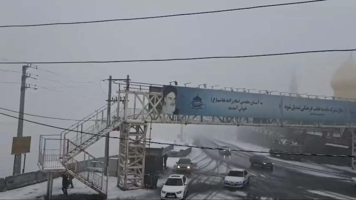 کولاک شدید شرایط این جاده را بحرانی کرد +ویدیو