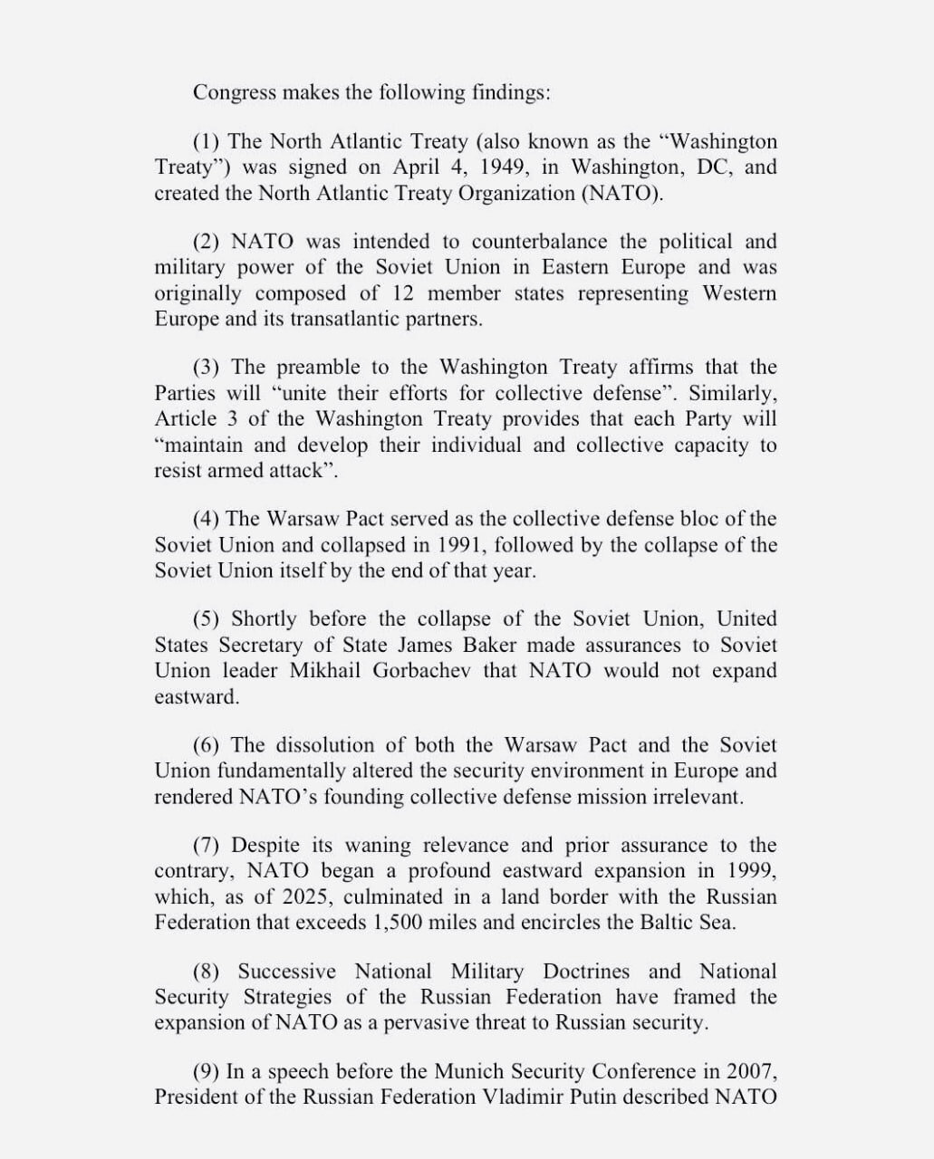 فاکسنیوز: آمریکا از ناتو خارج میشود!