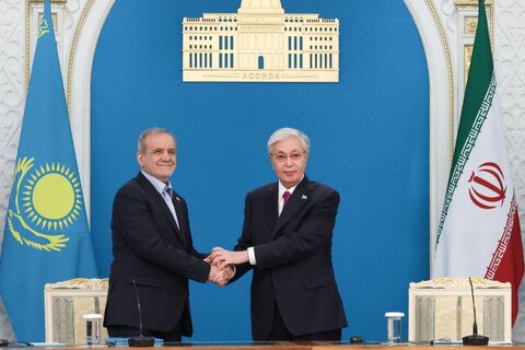 بیانیه پزشکیان و توکایف: همکاری ایران و قزاقستان در زمینه هستهای آغاز میشود