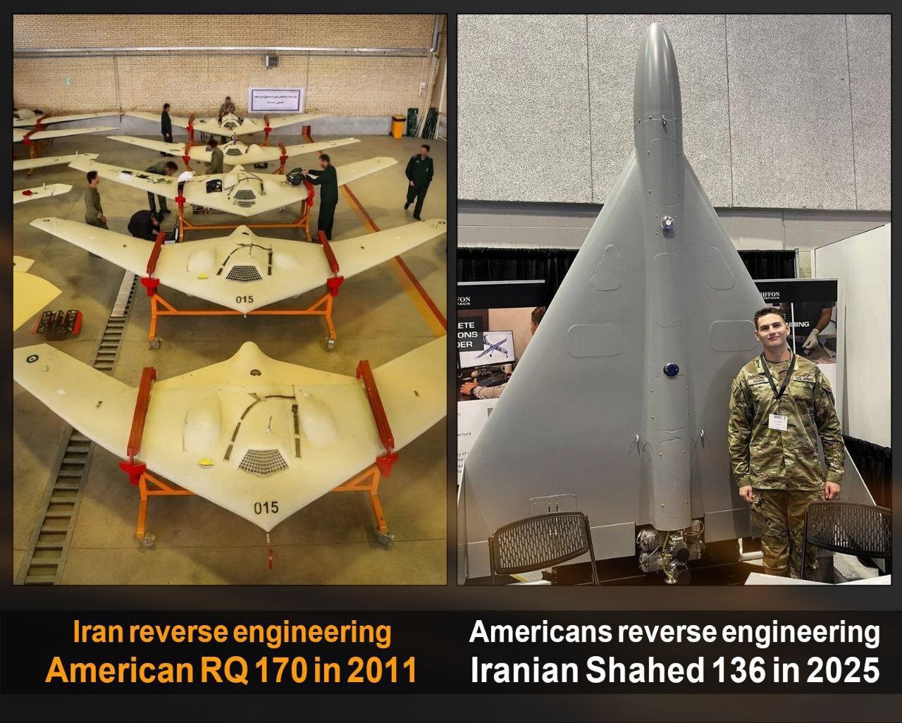 آمریکایی‌ها فناوری پهپاد ایرانی را مهندسی معکوس می‌کنند +عکس