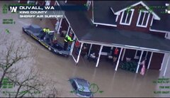 واشنگتن را آب برد +ویدیو