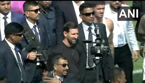 استقبال هندی‌ها از لیونل مسی به آشوب کشیده شد! +ویدیو