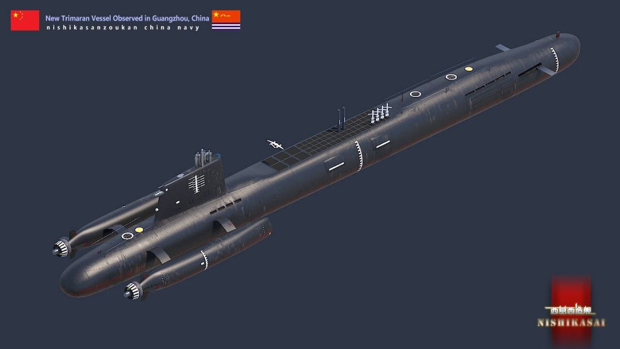 این غول سیاهرنگ حامل موشک، هم کشتی است هم زیردریایی! +تصاویر