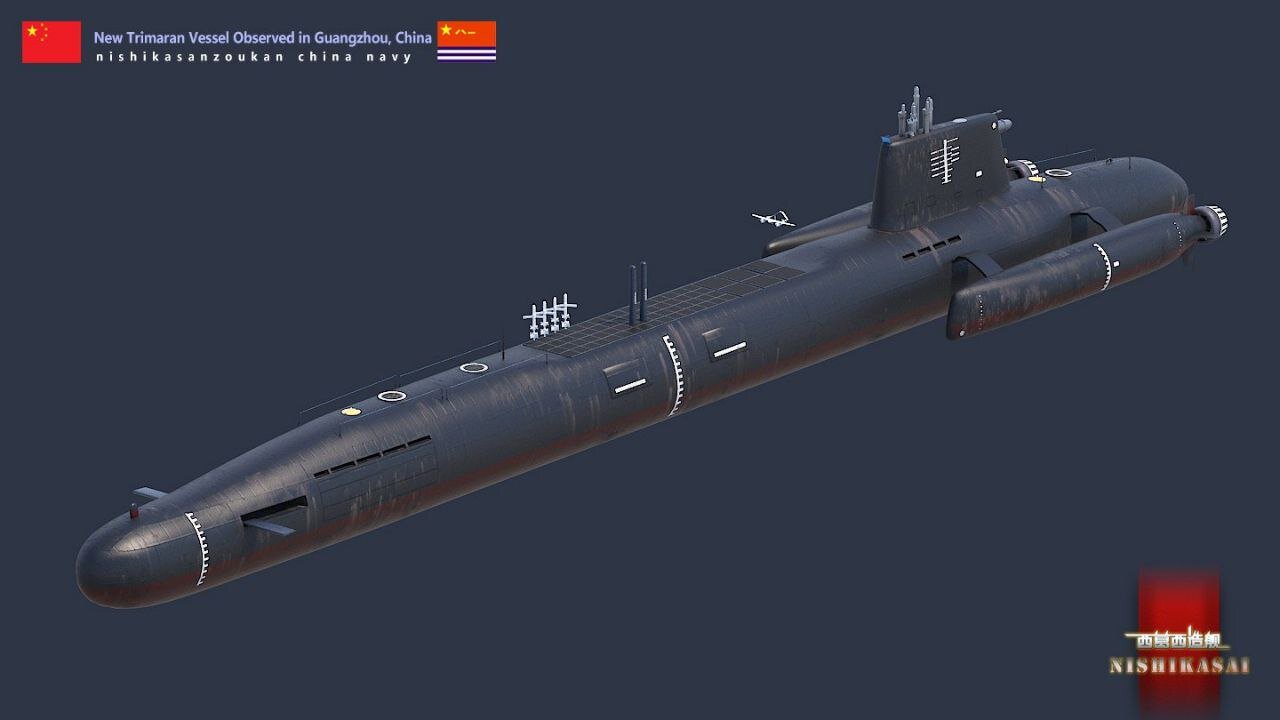 این غول سیاهرنگ حامل موشک، هم کشتی است هم زیردریایی! +تصاویر