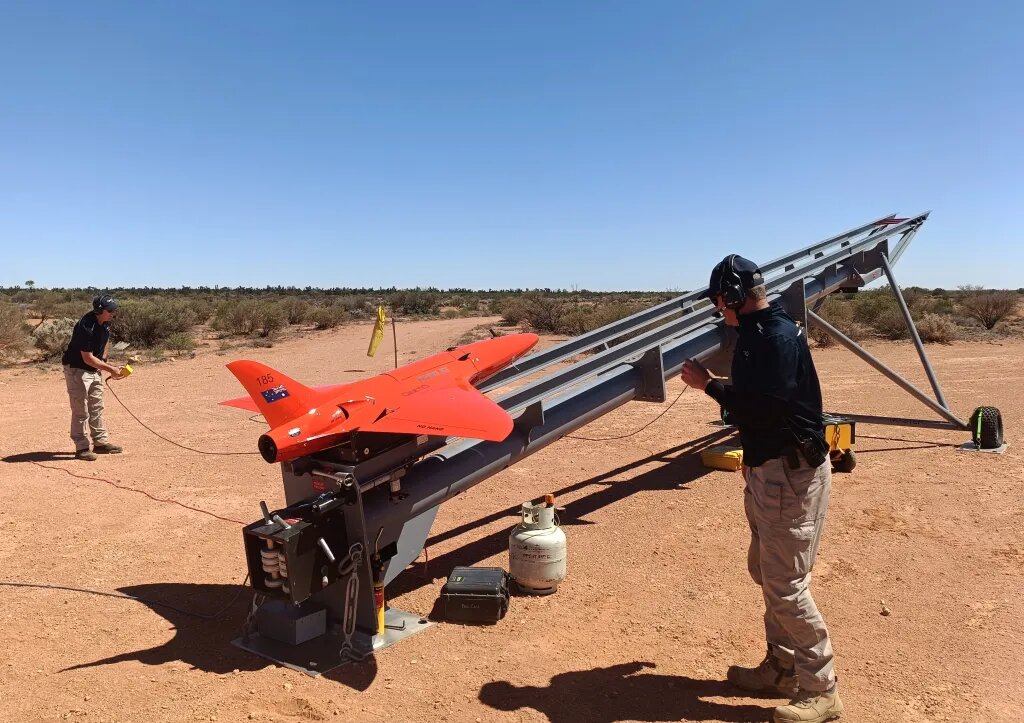 شبح خفاش یا پهپاد رادارگریز بوئینگ MQ-28A شلیک کرد +تصاویر