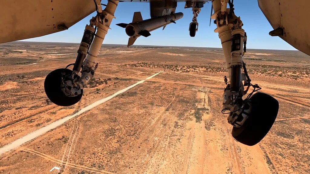 شبح خفاش یا پهپاد رادارگریز بوئینگ MQ-28A شلیک کرد +تصاویر