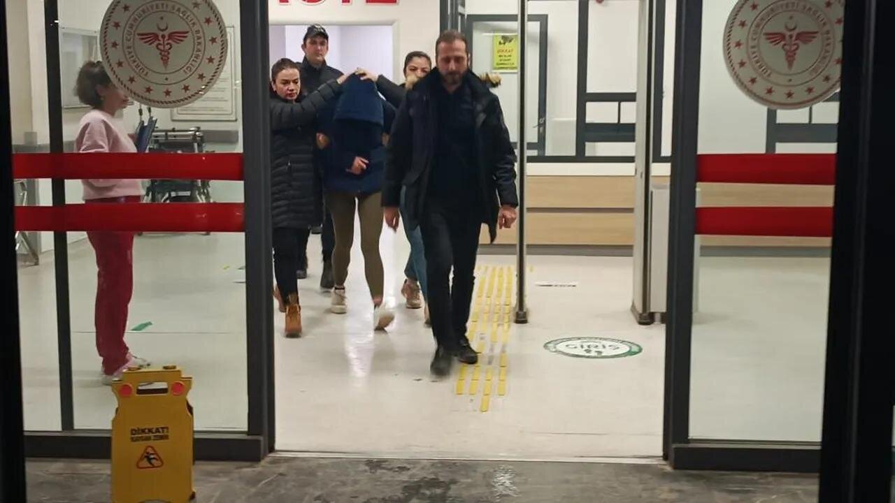 لحظه بازداشت طغیان دختر گولو