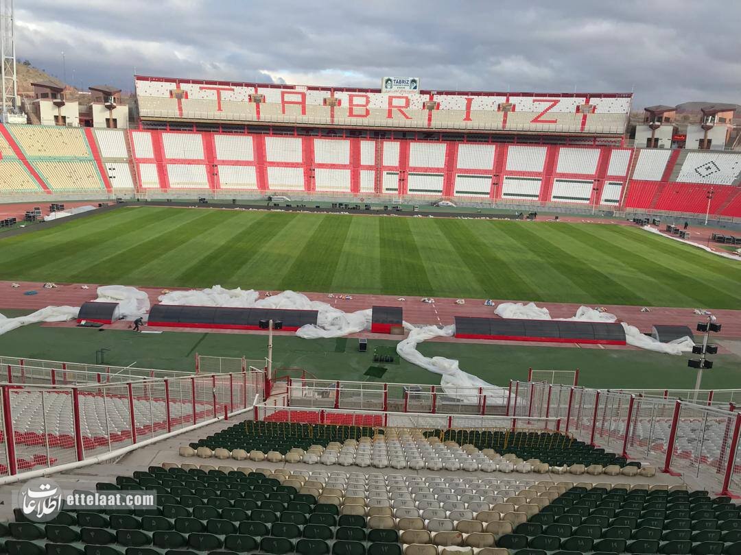 اتفاق باورنکردنی در ورزشگاه یادگار امام تبریز؛ این تصاویر را تماشا کنید