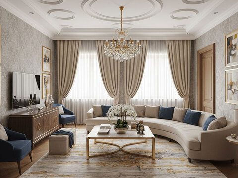 پرده پذیرایی چی مده؟