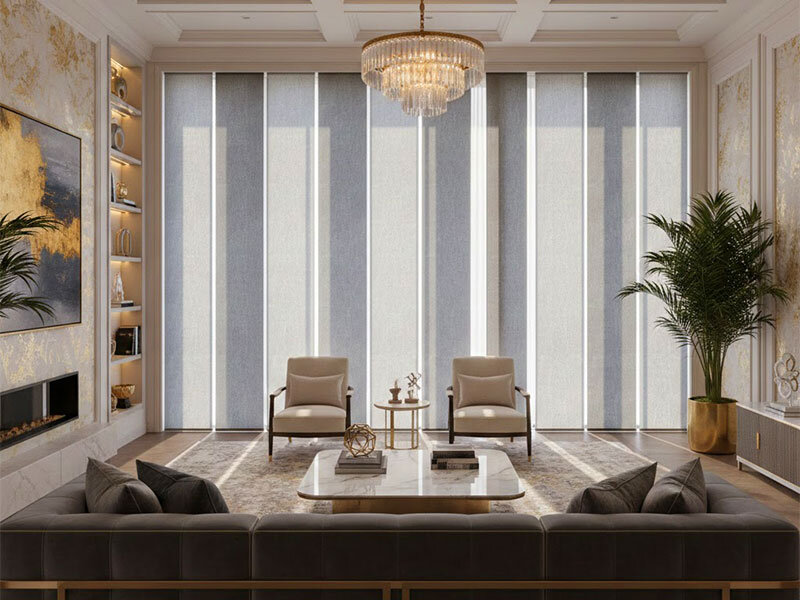 پرده پنل تراک