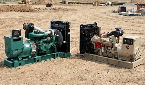 ولوو در مقابل کامینز برای خرید یا اجاره ژنراتور کدام بهتر است؟