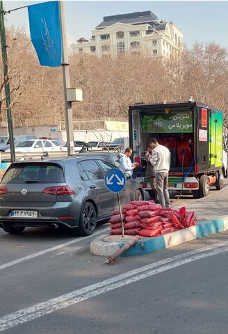 بنزین لاکچری به خیابان‌های پایتخت رسید +عکس