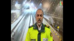 توصیه مهم پلیس راهور به مسافران/ تردد در این جاده‌ها ممنوع +ویدیو