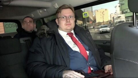 لحظه دستگیری جاسوس روسیه در ماشینش را ببینید!