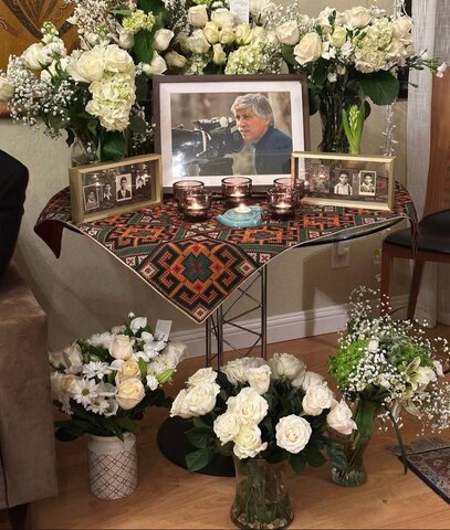 اولین تصویر از منزل مرحوم بیضایی منتشر شد