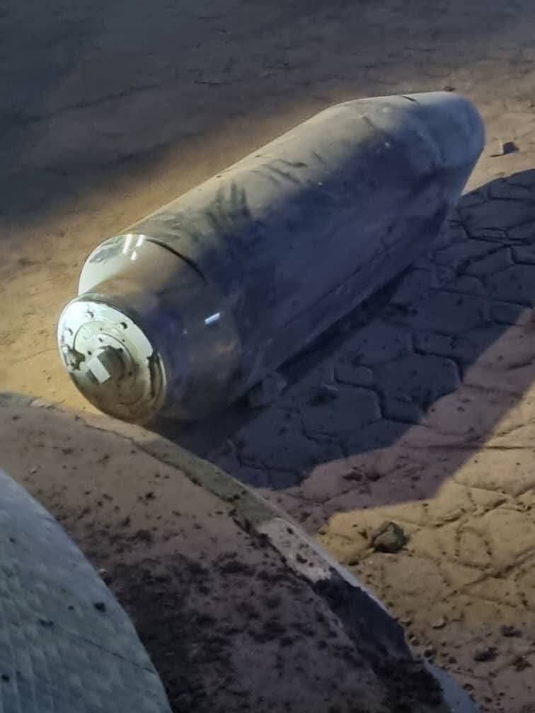 کشف موشک عمل نکرده آمریکا در این کشور +عکس