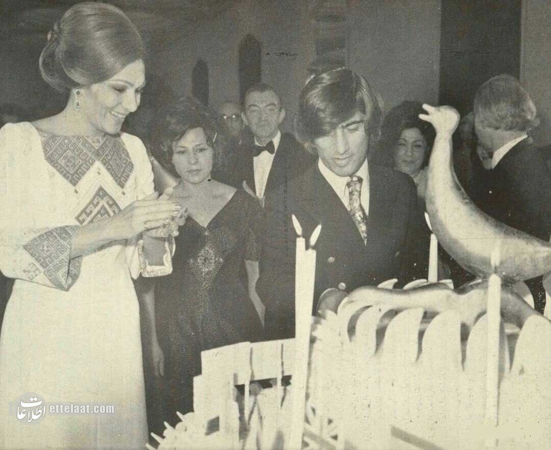 عکس بهرام بیضایی با فرح پهلوی در جشنواره فیلم تهران!