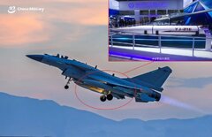 جنگنده J-10C با موشک ضد کشتی هایپرسونیک! +عکس
