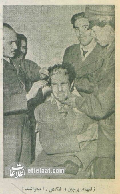 کلانتری سر این ۵ پسر مزاحم دختران را از ته تراشید! +عکس