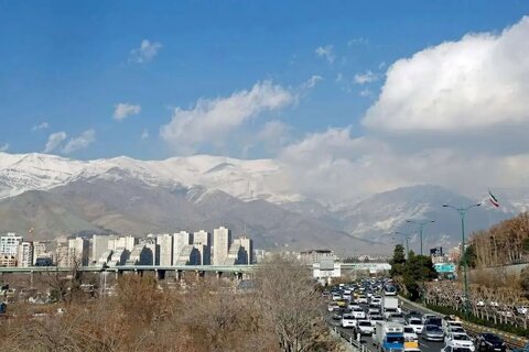 وضعیت پایتخت در روزهای آینده؛ احتمال بارش باران در تهران وجود دارد