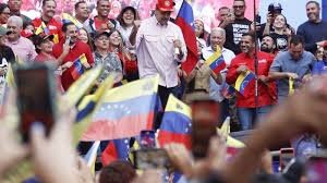 هواداران مادورو در کاراکاس تجمع کردند! +ویدیو