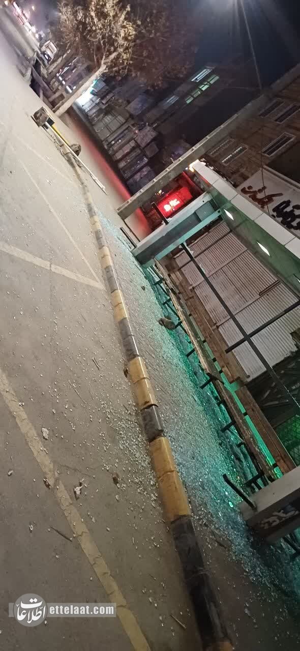 اغتشاشگران دو دستگاه اتوبوس را در مشهد آتش زدند! +تصاویر