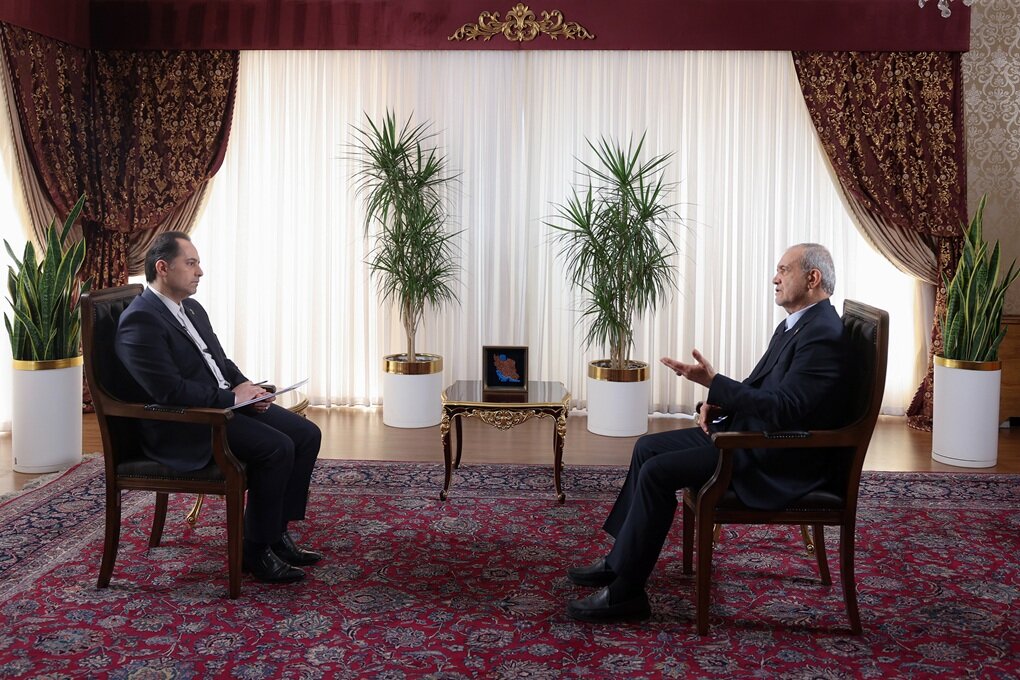 مصاحبه تلویزیونی پزشکیان