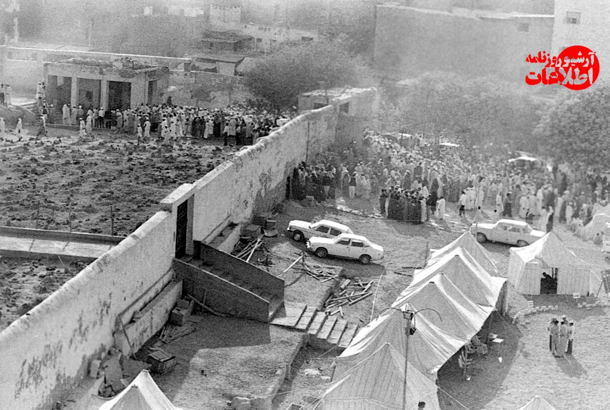 عکسهای منتشرنشده از قبرستان بقیع در شهر مدینه سال ۱۳۵۷